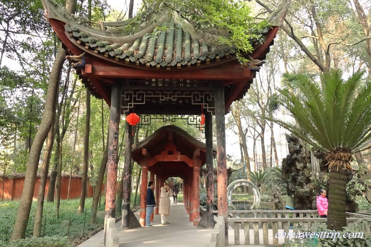 the Garden of Wenshu Monastery