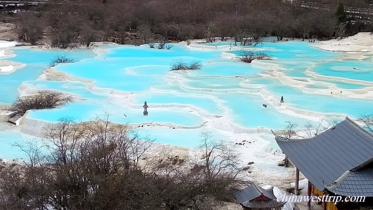 the Multi-colored Pools Huanglong