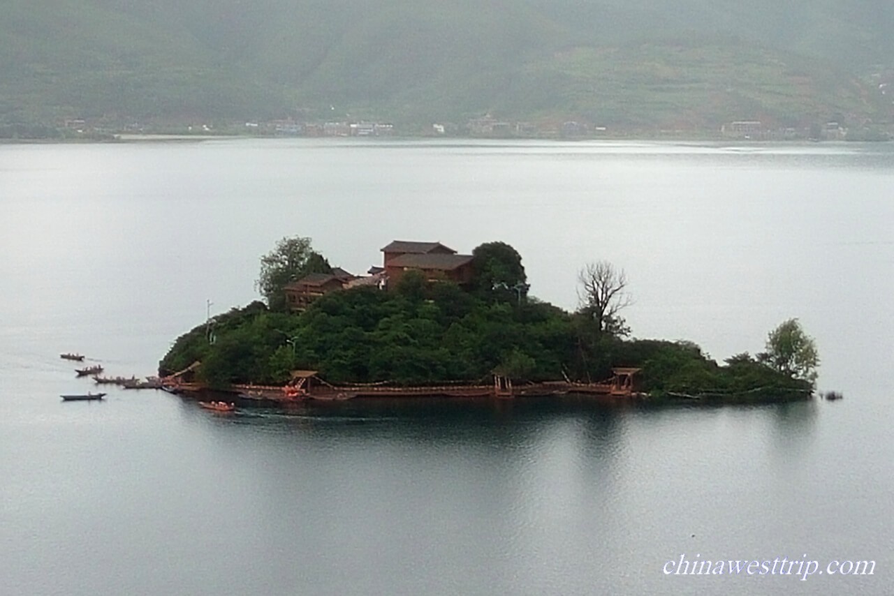 the Princess Isle Lugu Lake