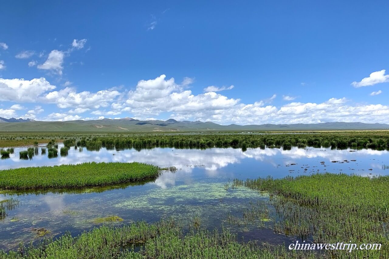 Ruo'ergai Huahu Lake