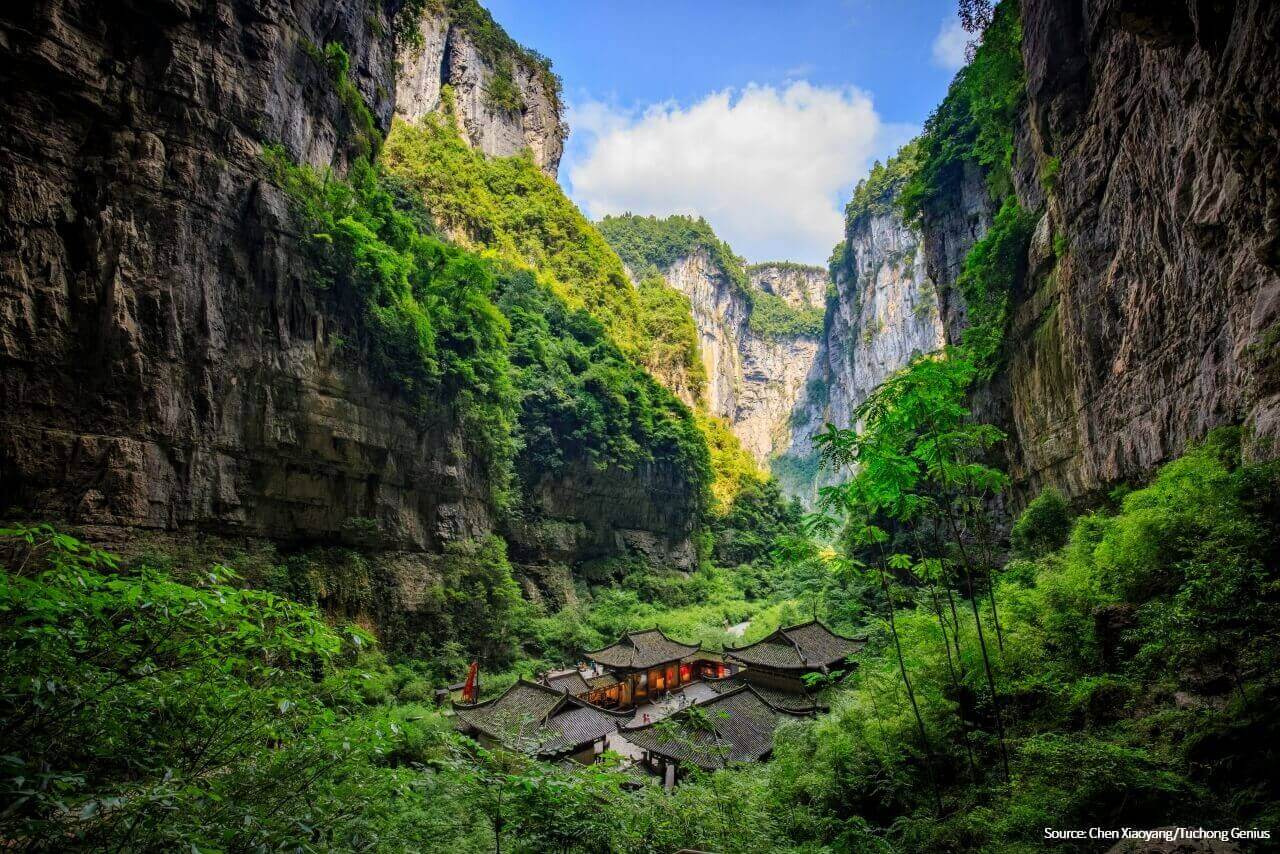 Tiansheng Three-Bridge Geo-Park